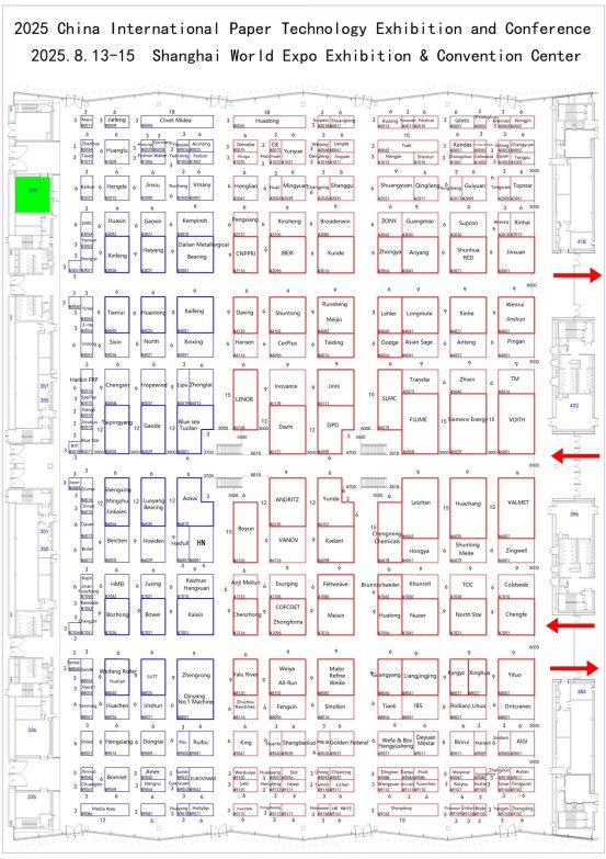 2025 CIPTE Booth layout